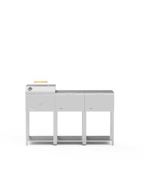 Utekök designat med moduler